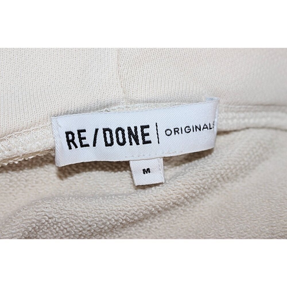 Re/Done - Love Struck Hoodie in Ivory, Medium - some flaws, READ - Picture 5 of 12